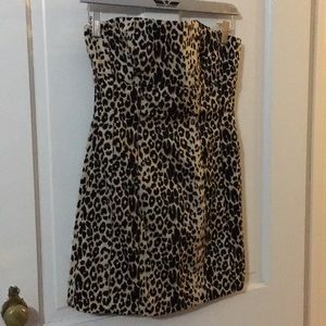 Leopard mini dress
